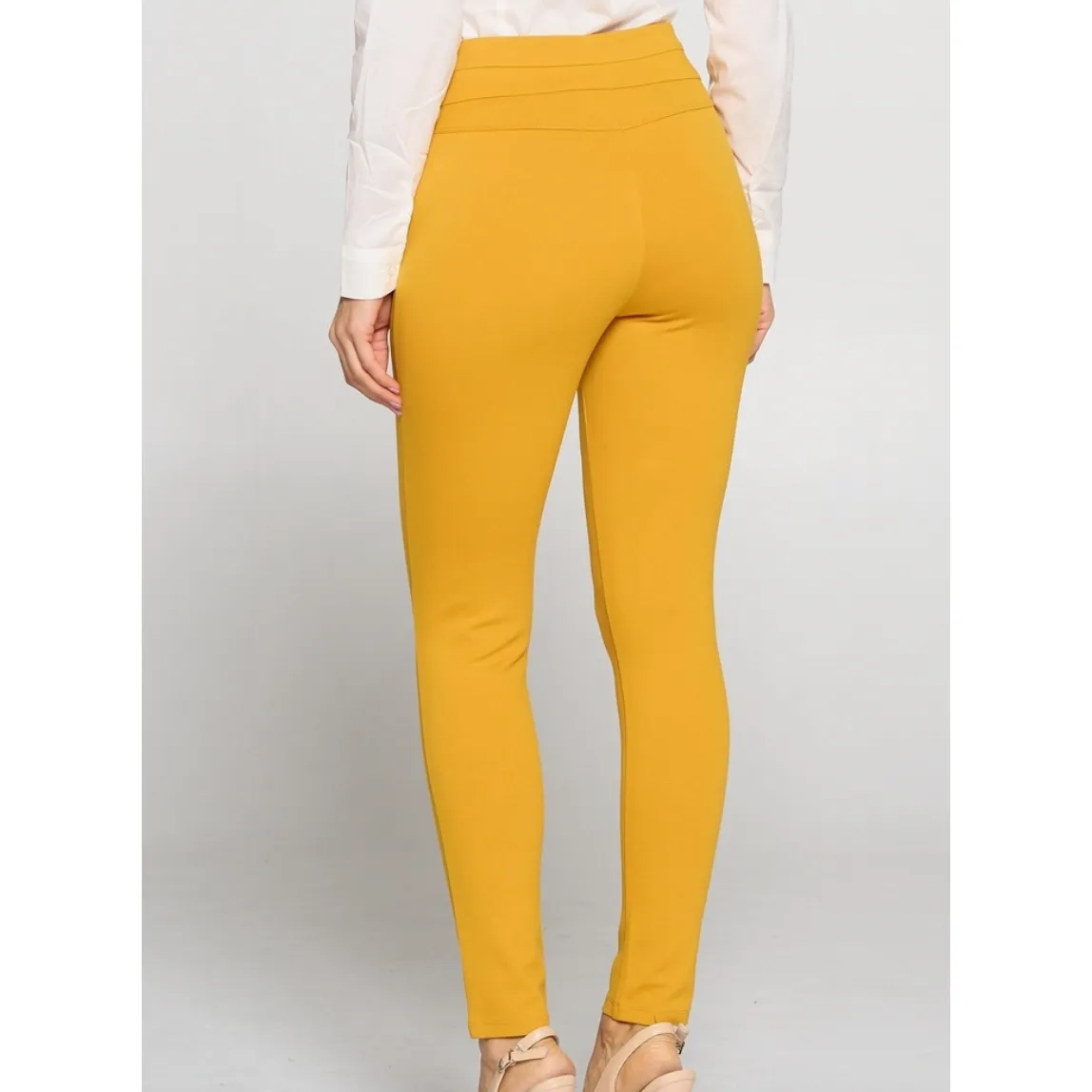 Mustard Looped Pants