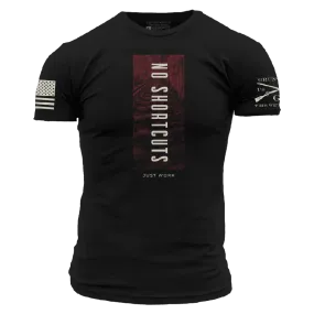 No Shortcuts T-Shirt - Black