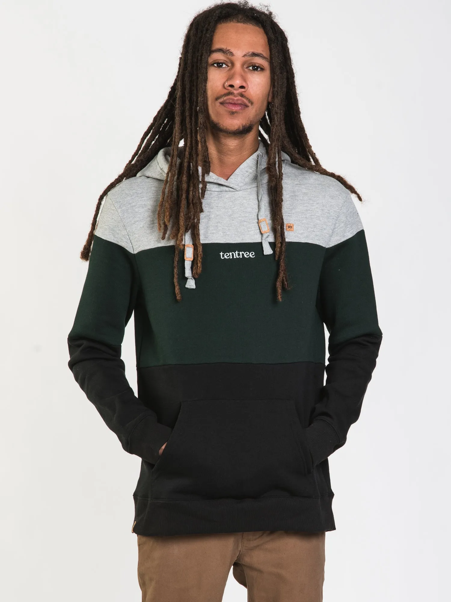 TENTREE BLOCKED REYNARD HOODIE  - CLEARANCE